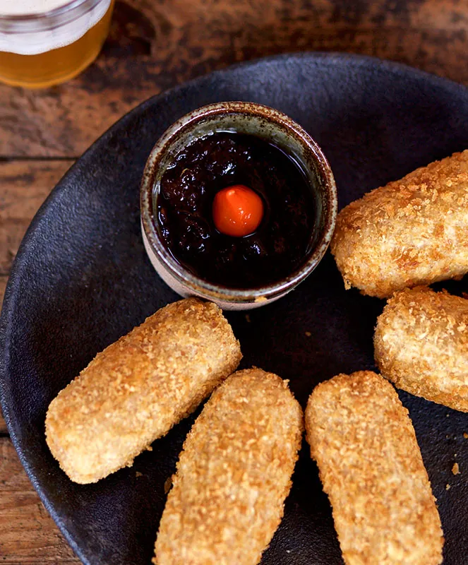 Croquetas empratadas